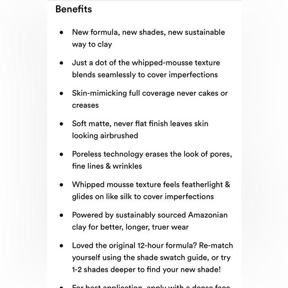 Amazonian Clay 16-Hour Full Coverage Foundation Color: 26N Light-Medium Neutral - Picture 5 of 6